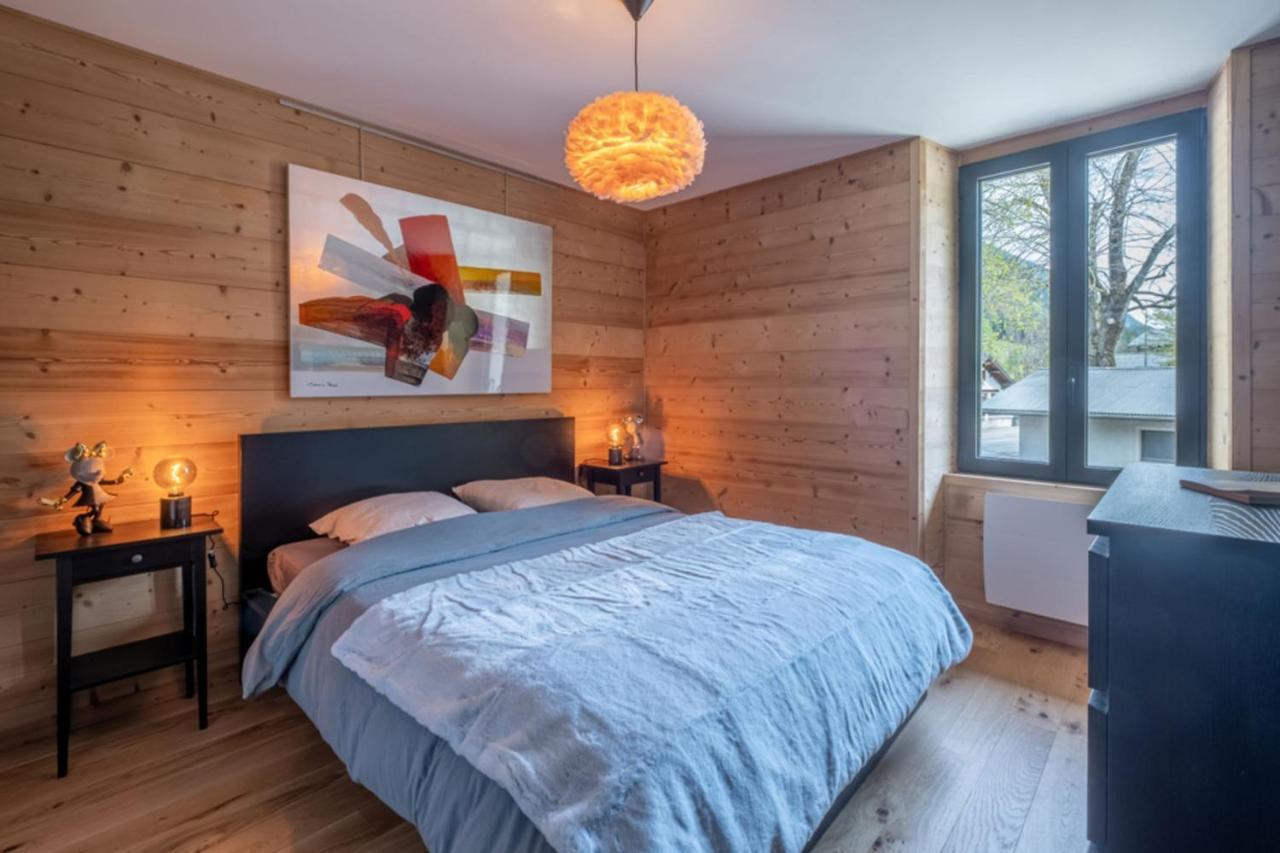 Newly Renovated Apartment With Mont Blanc View Chamonix Exteriér fotografie