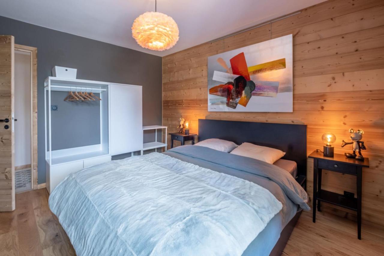 Newly Renovated Apartment With Mont Blanc View Chamonix Exteriér fotografie