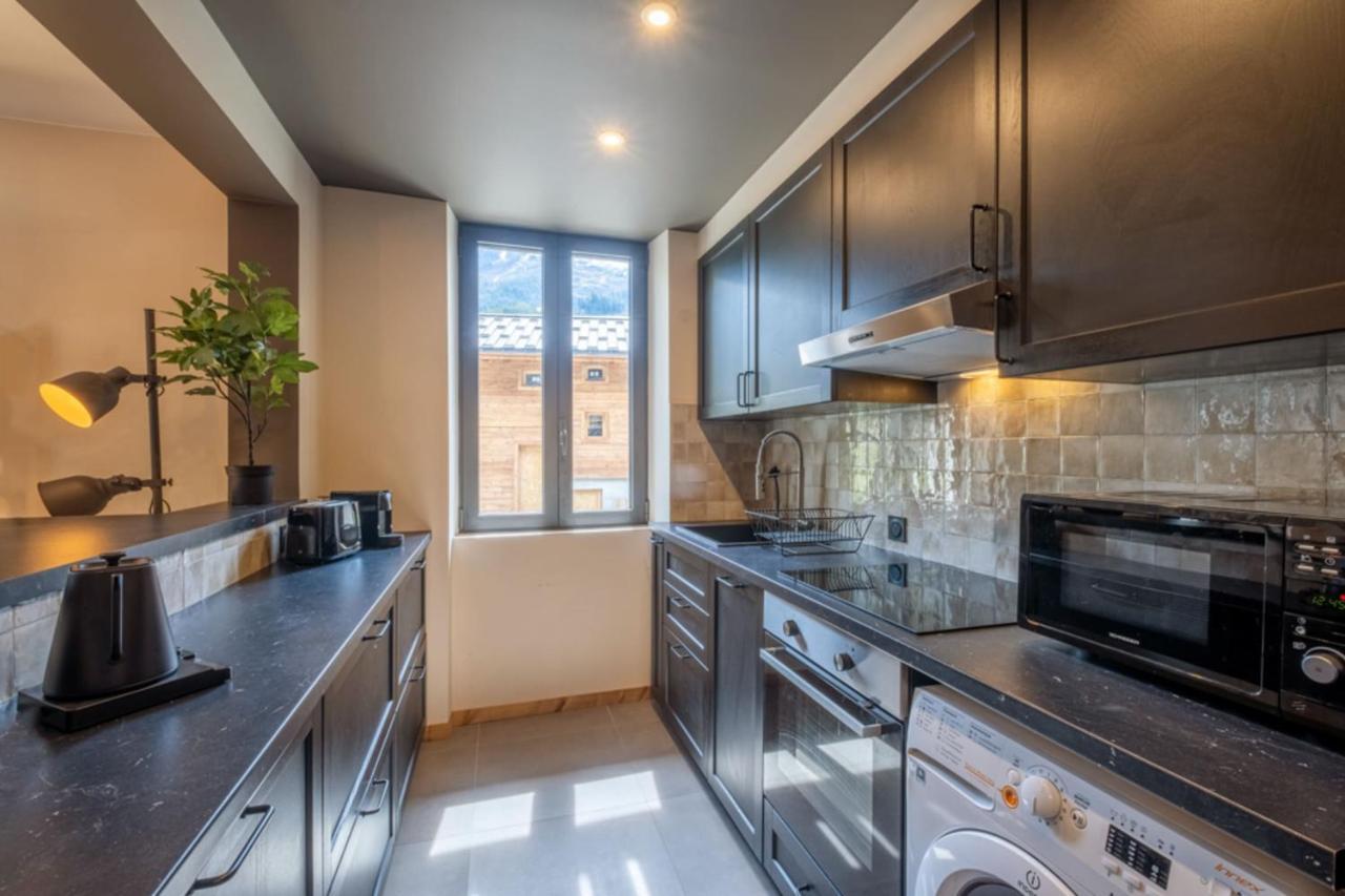Newly Renovated Apartment With Mont Blanc View Chamonix Exteriér fotografie