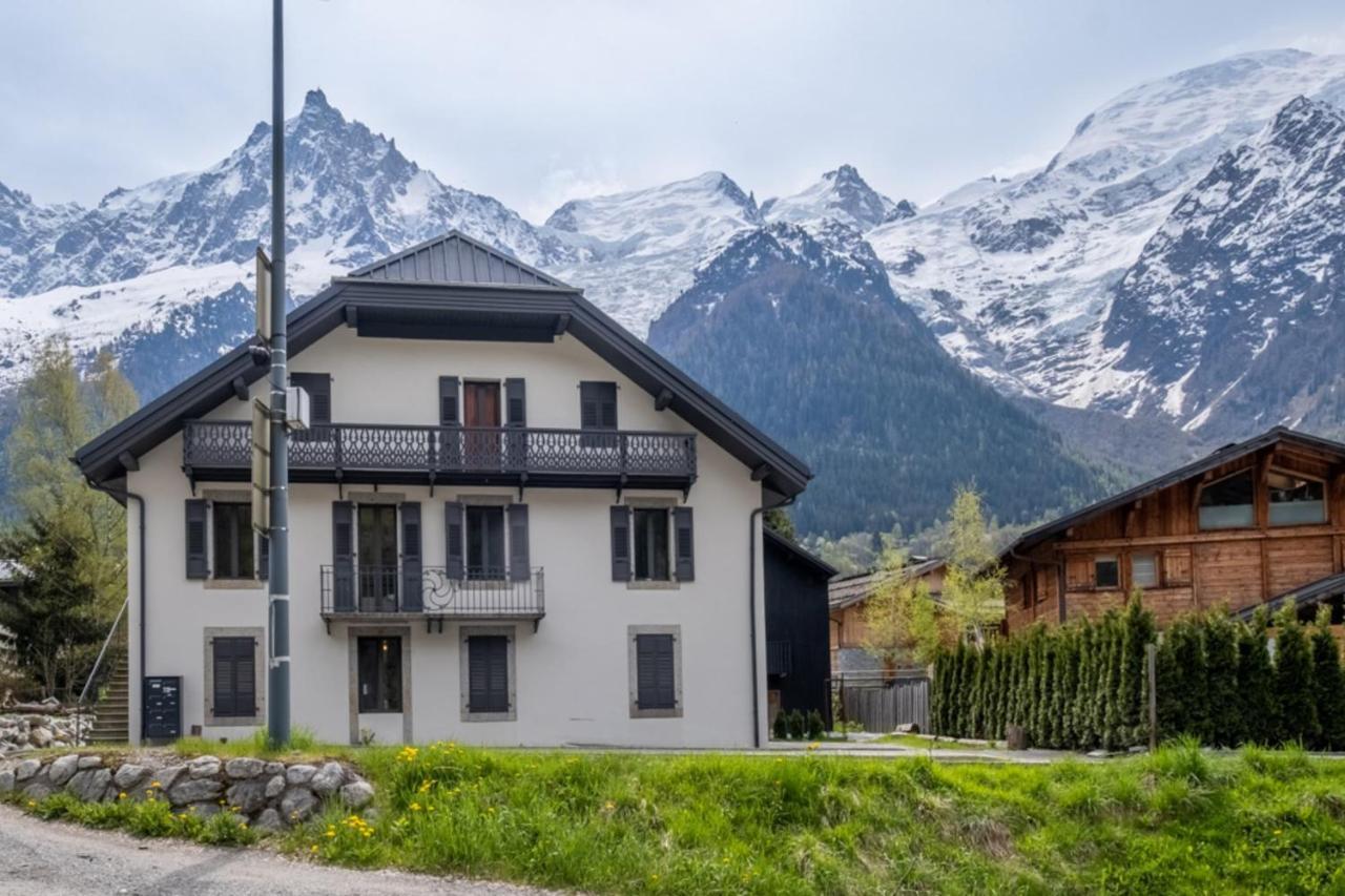 Newly Renovated Apartment With Mont Blanc View Chamonix Exteriér fotografie
